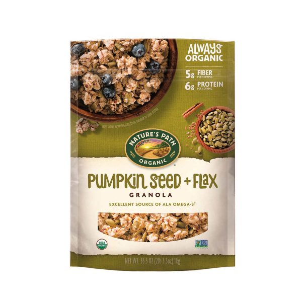 Nature's Path Organic Pumpkin Seed + Flax Granola, 35.3 oz